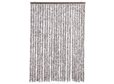 Insect Curtain Brown and Beige 100x220 cm Chenille 284278