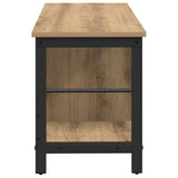 Bookshelf Artisan Oak 102 x 32 x 40.5 cm Engineered Wood 884023