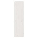 Book Cabinet/Room Divider White 80x30x103.5 cm Solid Wood Pine 808189