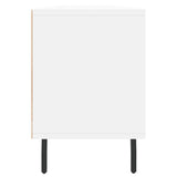 TV Cabinet White 150x30x44.5 cm Engineered Wood 831292
