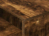 Console Table Smoked Oak 91.5 x 35 x 38.5 cm Engineered Wood 891164
