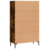 Highboard Smoked Oak 69.5x31x115 cm Engineered Wood 828305