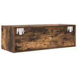 TV Cabinets 2 pcs Smoked Oak 80x31x25.5 cm Engineered Wood 861463