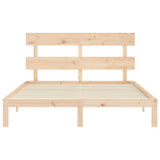 Bed Frame without Mattress 160x200 cm Solid Wood Pine 3193541