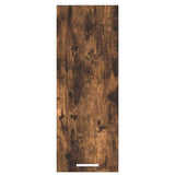 Hanging Cabinet Riga 2 pcs Smoked Oak and White 30 x 31 x 80 cm 884251