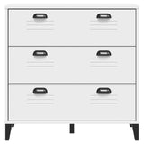 Drawer Cabinet VIKEN White Engineered Wood 374920