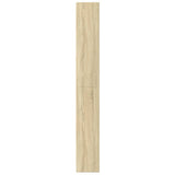 Bookcase Sonoma Oak 60x24x176 cm Engineered Wood 857823