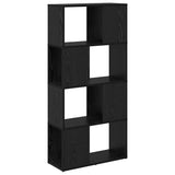 TV Cabinet Set Black 60 x 24 x 125.5 cm Engineered Wood 875196