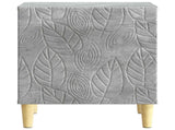 Bedside Table 2 pcs Concrete Grey 43 x 34.5 x 50 cm 895032