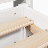Bed Frame without Mattress White 90x190 cm Single Solid Wood Pine 3306949