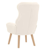 Armchair Cream 69 x 74 x 93 cm Sherpa Fabric 42001881