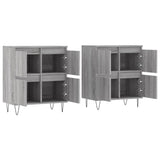 Sideboards 2 pcs Grey Sonoma Engineered Wood 3190179