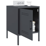 Bedside Cabinets 2 pcs Anthracite 36x39x50.5 cm Steel 842915