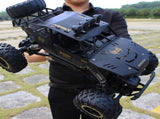 2025 NEW 112 Rock Crawler Rechargeable Off Road Truck 4WD , Metal Shell LED Headlights RC Remote 21584445