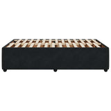 Bed Frame without Mattress Black 120x200 cm Velvet 3285002