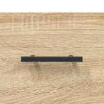 Highboard Sonoma Oak 69.5x34x180 cm Engineered Wood 3190048