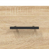 Highboard Sonoma Oak 69.5x34x180 cm Engineered Wood 3190048