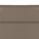 Sun Lounger Taupe Textilene, Aluminium Standard 310523