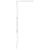 Walk-in Shower Wall ESG Glass with Stone Design 80x195 cm 146650
