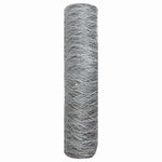 Hexagon Fence Silver 0.5 x 100 m Galvanised steel 42005743