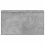 803060 Storage Chest Concrete Grey 84x42x46 cm Engineered Wood