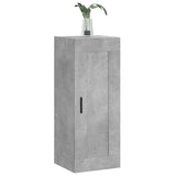 Wall Mounted Cabinet Concrete Grey 34.5x34x90 cm Engineered Wood 830520