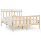 Bed Frame without Mattress Solid Wood Pine 160x200 cm 3107038