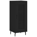Sideboard Black 34.5x34x90 cm Engineered Wood 828813