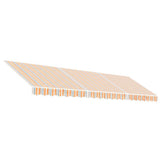Replacement Awning Fabric Multicolour 100% Polyester with PU coating 367730