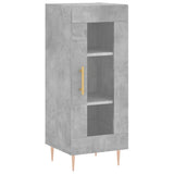 Sideboard Concrete Grey 34.5x34x90 cm Engineered Wood 828784