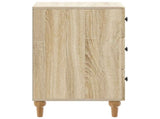 Bedside Cabinet Sonoma Oak 43x 41 x 66.5 cm Engineered Wood 894097