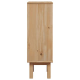 Bathroom Wall Cabinet OTTA 35x30x55 cm Solid Wood Pine 4013457