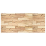 Basin Shelf Wall Mounted Steel and Solid Wood Acacia 3302901