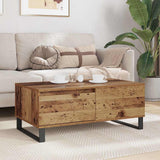 Coffee Table Old Wood 90 x 50 x 36.5 cm Engineered Wood 881678