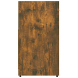 Bathroom Cabinet Smoked Oak 60x33x60 cm Engineered Wood 815525