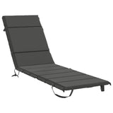 Sunlounger Cushion GEMERT 100% Polyester Anthracite 948512