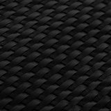 Balcony Screen Black 1000x100 cm Poly Rattan 156309