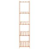 5-Tier Storage Racks 2 pcs 80x38x170 cm Solid Pinewood 250 kg 279404