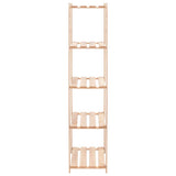 5-Tier Storage Racks 2 pcs 80x38x170 cm Solid Pinewood 250 kg 279404