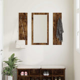 Wall-Mounted Coat Rack Wall-mounted Smoked Oak 96 x 1.5 x 90 cm 874535