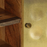 TV Cabinet Solid Mango Wood 120x30x45 cm 246340