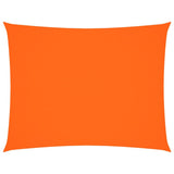 Sunshade Sail Oxford Fabric Rectangular 5x7 m Orange 135715