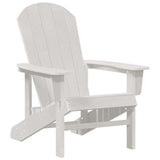 Garden Chair 3 pcs White Polyethylene 3335830