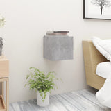 Bedside Cabinets 2 pcs Concrete Grey 30.5x30x30 cm Engineered Wood 3079719