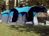 Family Tent Tunnel 8-Person Blue Waterproof 94786