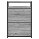 Shoe Cabinet Grey Sonoma 75x34x112 Engineered Wood 840037