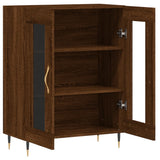 Sideboard Brown Oak 69.5x34x90 cm Engineered Wood 827771