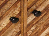 Sink cabinet with Door Brown 62 x 33 x 58 cm Solid Mango Wood 4018935