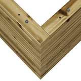 Garden Planter 90x60x68.5 cm Impregnated Wood Pine 3282503