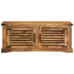 Shoe Cabinet Brown 110 x 38 x 45 cm Solid Mango wood 4019630